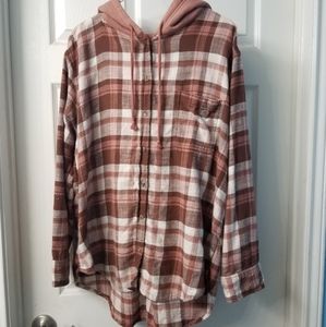 American eagle button up flowy shirt